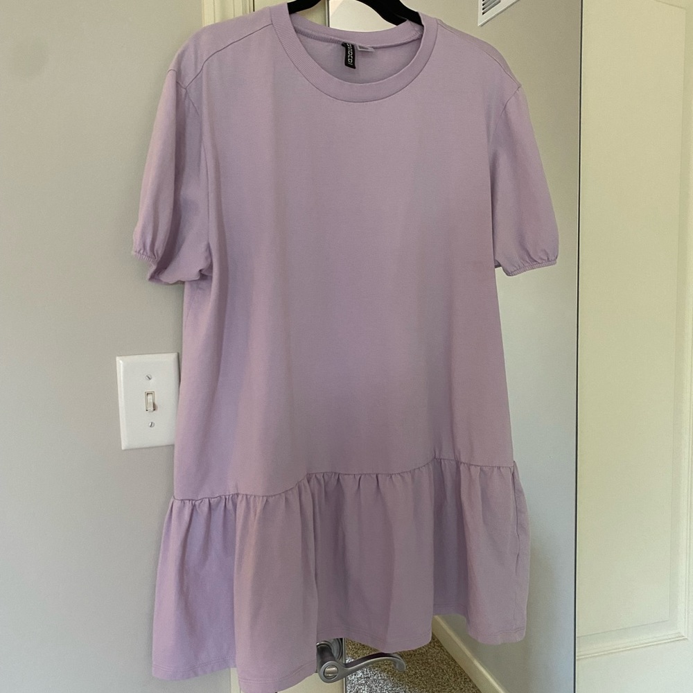 H&M mini lavender dress